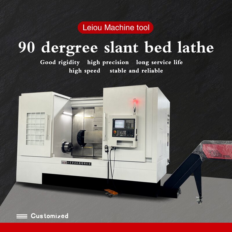 CNC slant bed lathe